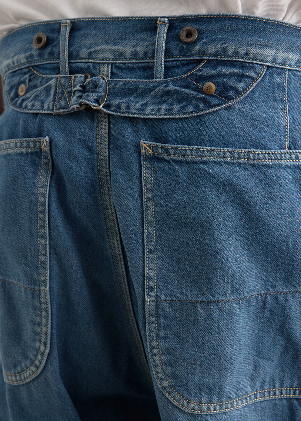 11.5oz Premium Denim Lumber Work Pants for Men - Durable Professional Carpenter Jeans for Construction & Outdoor Work