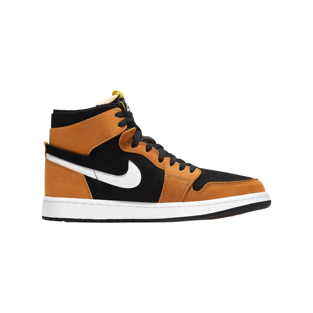 Air Jordan 1 Retro High CMFT Sneakers - Black Monarch White Colorway - Men's Basketball Shoes for Casual Wear & Street Style