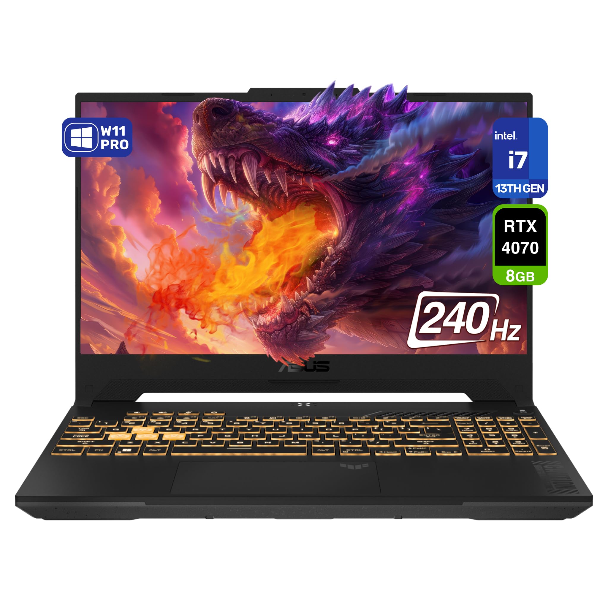 ASUS TUF Gaming F17 Laptop - i7, 64GB RAM, RTX 4070 for Gaming & Streaming