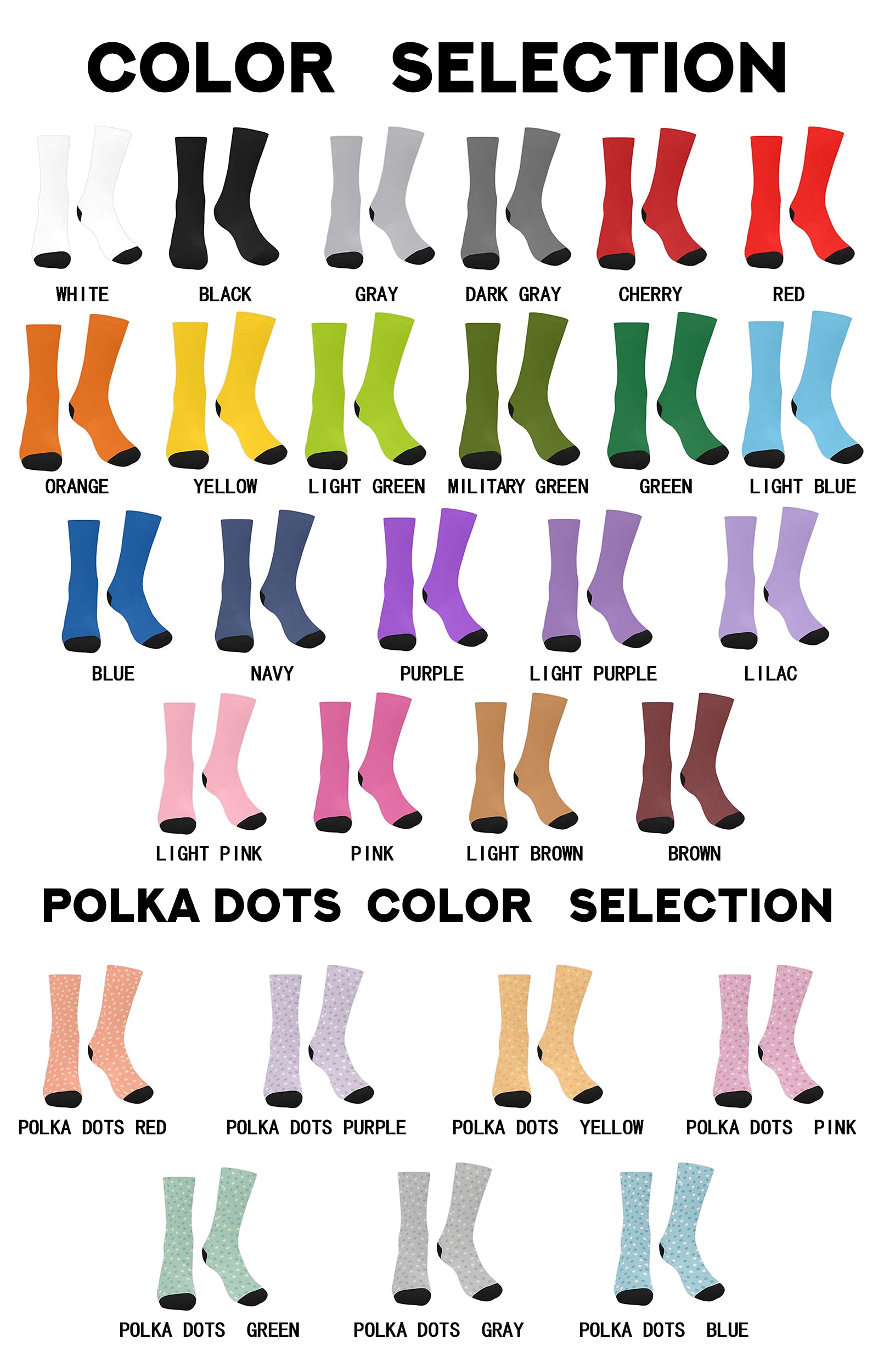 Custom Photo Face Crew Socks - Personalized Birthday Gifts for Best Friends, Funny Novelty Socks for Women - Perfect for Parties, Gag Gifts & Unique Present Ideas