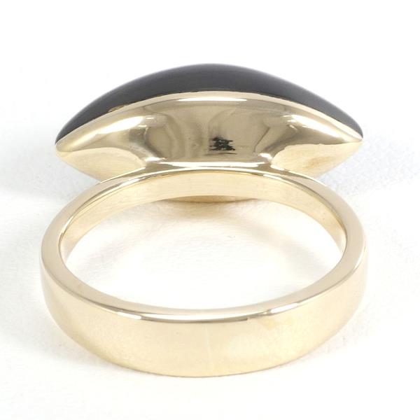 14K Yellow Gold Coral Ring Size 7 - Elegant Handmade Jewelry for Women, Perfect for Weddings, Anniversaries & Special Occasions