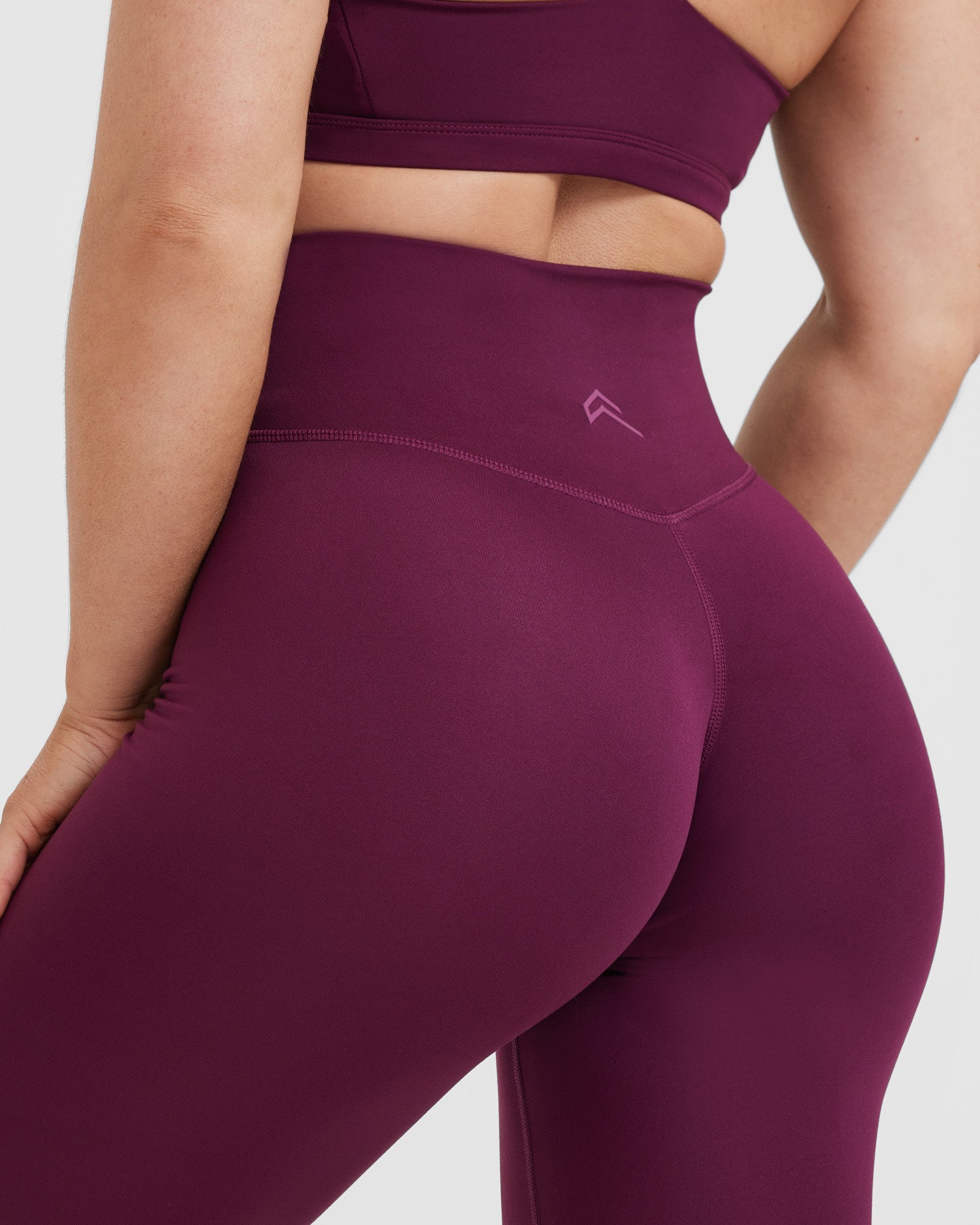 Timeless High Waisted Leggings for Women - Comfortable & Stretchy Yoga Pants - Ripe Fig - Perfect for Workouts, Yoga, Running and Everyday Wear