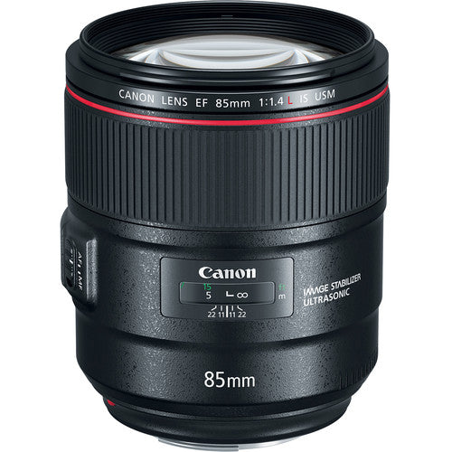 Canon EF 85mm f/1.4L IS USM Lens - Professional Portrait Photography Lens with Image Stabilization for DSLR Cameras - Perfect for Wedding, Studio & Low Light Shooting