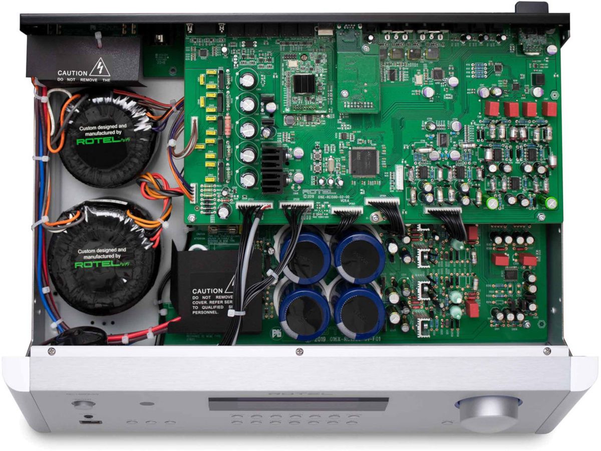 Rotel RC-1590MKII Stereo Preamplifier - High-End Audio Preamp with Phono Input for Vinyl Records & Home Theater Systems | Perfect for Audiophiles & Music Enthusiasts