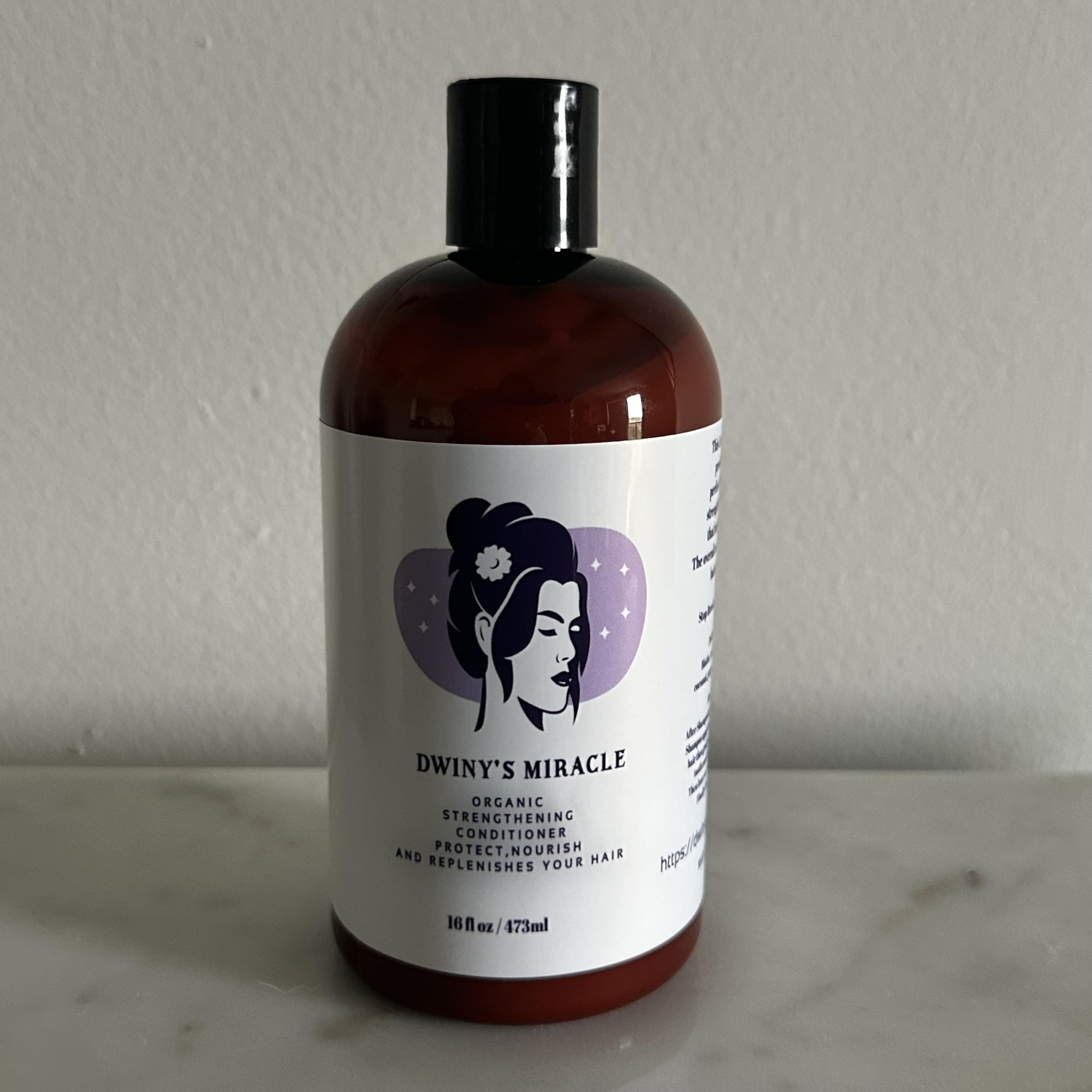 Dwiny's Miracle Nourishing Shampoo & Strengthening Conditioner Set - 8.25 Fl Oz (2 Pack) - Beige - For Dry, Damaged Hair Repair & Scalp Care - Perfect for Home & Salon Use