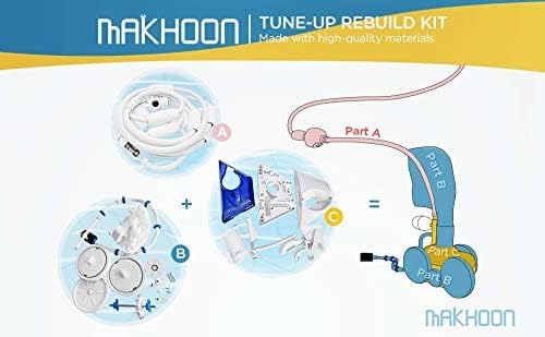 Upgraded Makhoon Pool Cleaner Feed Hose Replacement for Zodiac Polaris 280 380 180 3900 - Compatible with G5 Models (Not for Polaris 360) - Durable Swimming Pool Maintenance Accessory for Efficient Cleaning