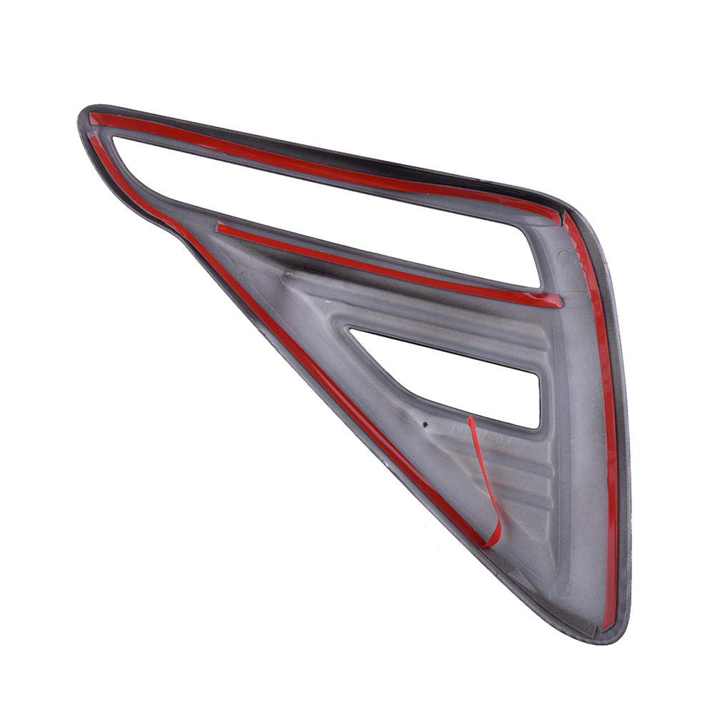 Carbon Fiber Fog Lamp Covers for Kia Cerato 2019-2020 - ABS Rear Fog Light Decoration with 2-Piece Set - Upgrade Your Car's Style for Night Driving & Custom Look