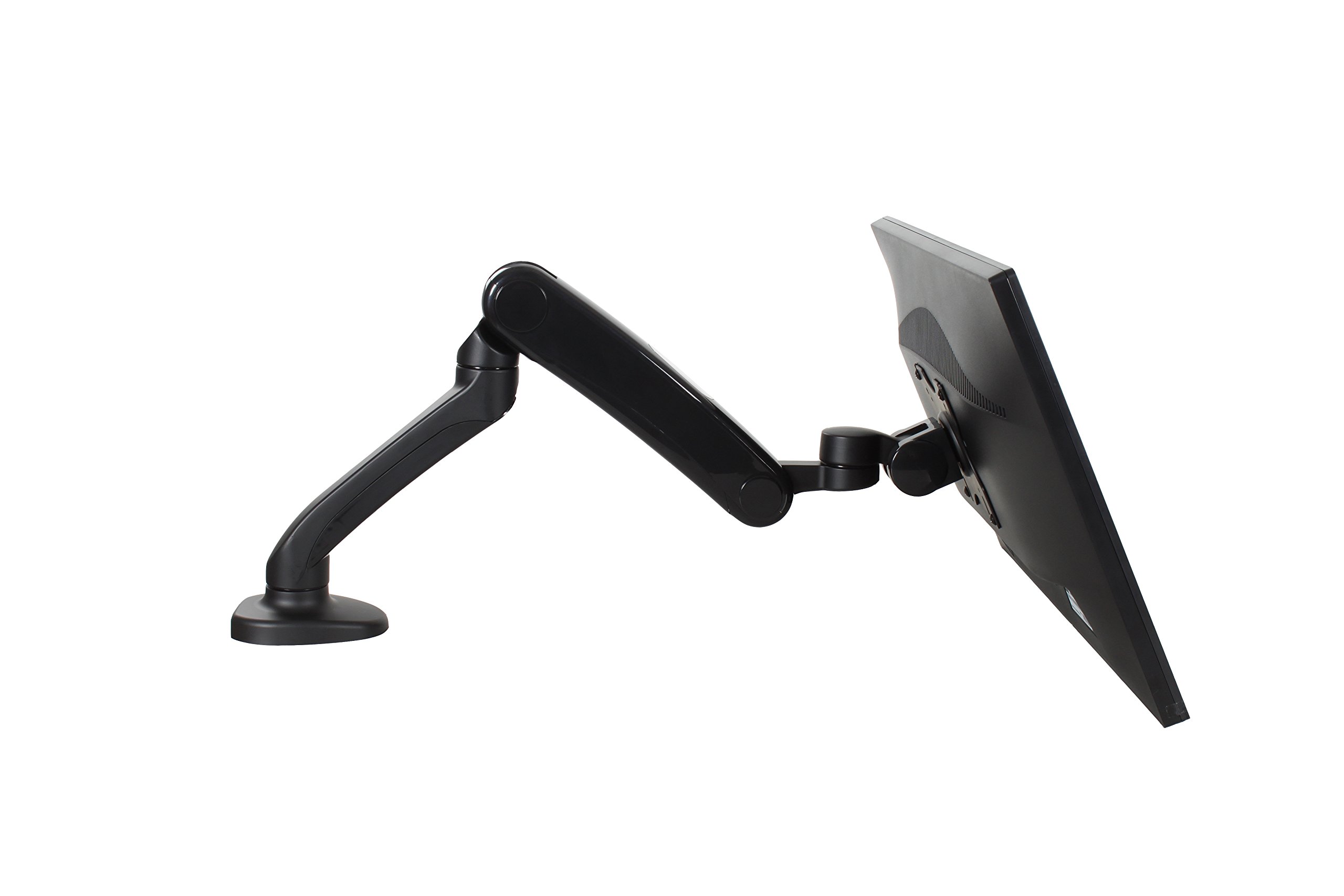 ZILLA DC-K680G Single LED/LCD Monitor Arm Stand - Adjustable VESA Mount for Home & Office Computer Screens - Perfect for Ergonomic Workspace Setup and Multi-Monitor Arrangements