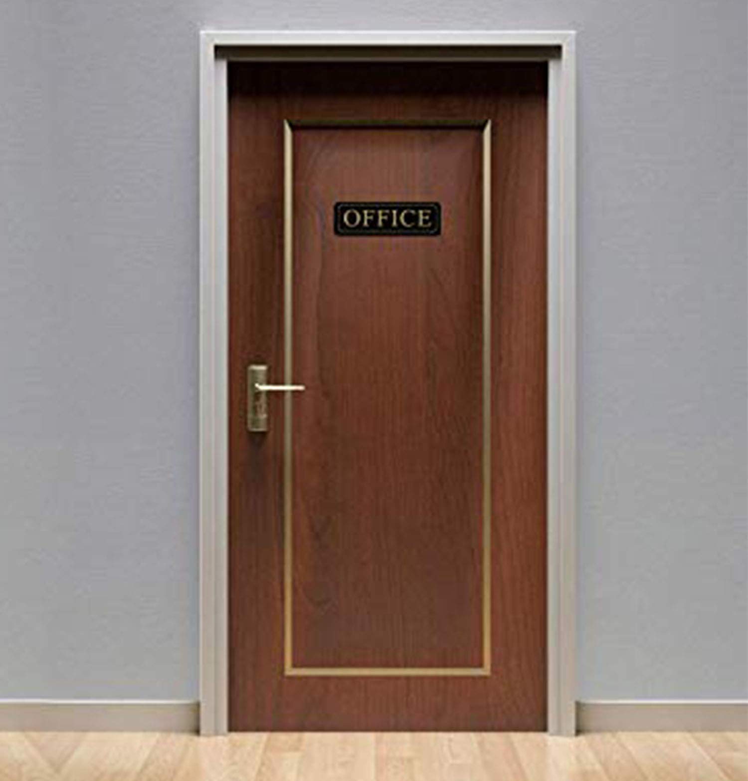 3x8 Inch Black Plastic Water Heater Sign for Office - Durable Indoor & Outdoor Use - Perfect for Workplace Safety, Utility Rooms, and Equipment Labeling