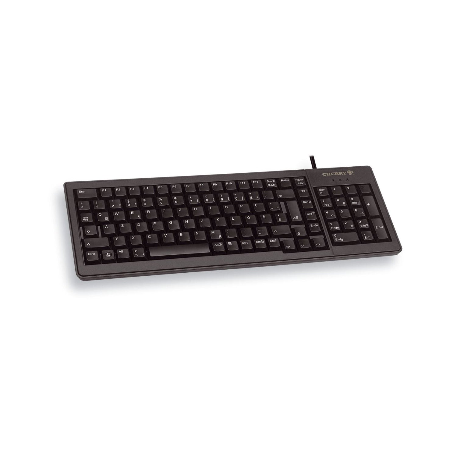 CHERRY G84 5200 Compact Mechanical Keyboard with Numeric Keypad - Perfect for Office Work, Gaming & Programming