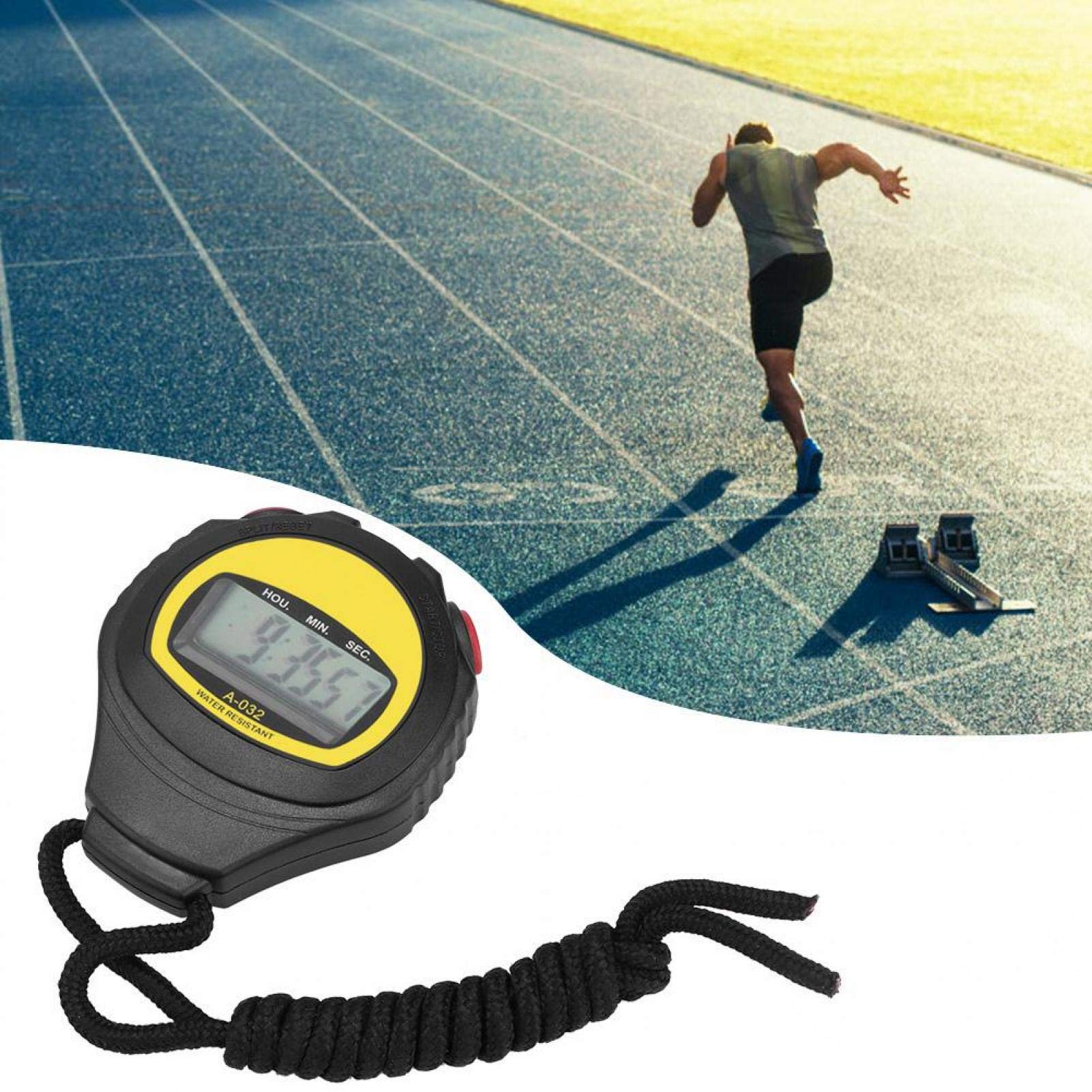 Multifunctional Digital Stopwatch with Large Display - Sports Timer for Fitness, Running, Workouts & Training - Perfect for Athletes, Coaches & Home Gym Use