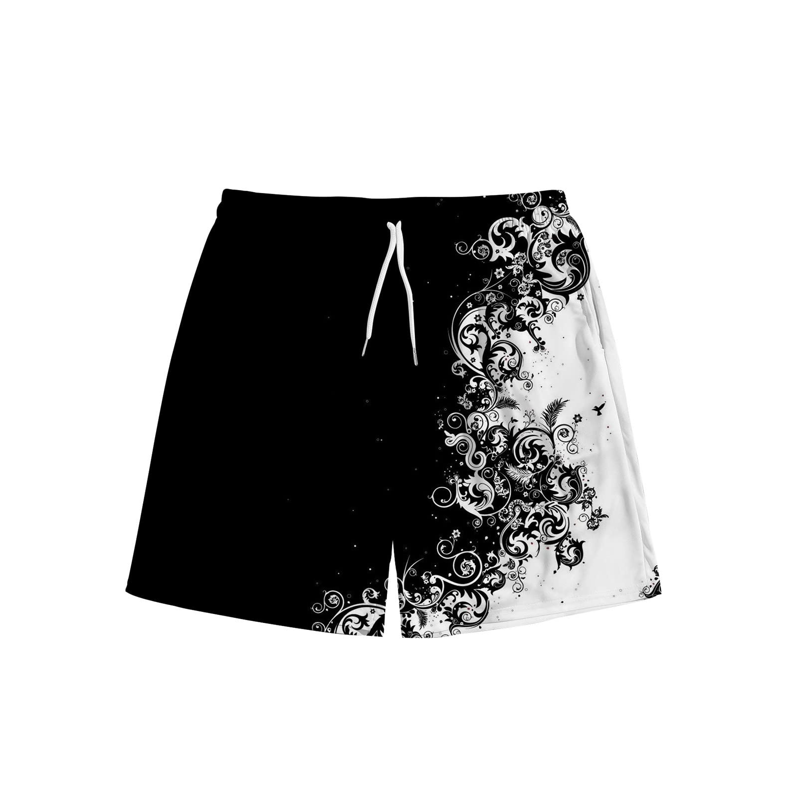 Vifucz Women's Sport Shorts - Breathable Fishnet Gym Shorts for Workout, Beach Holiday & Summer Activities - Trendy Graphic Athletic Shorts for Women (Style C4) - Perfect for Yoga, Running, Travel & Casual Wear
