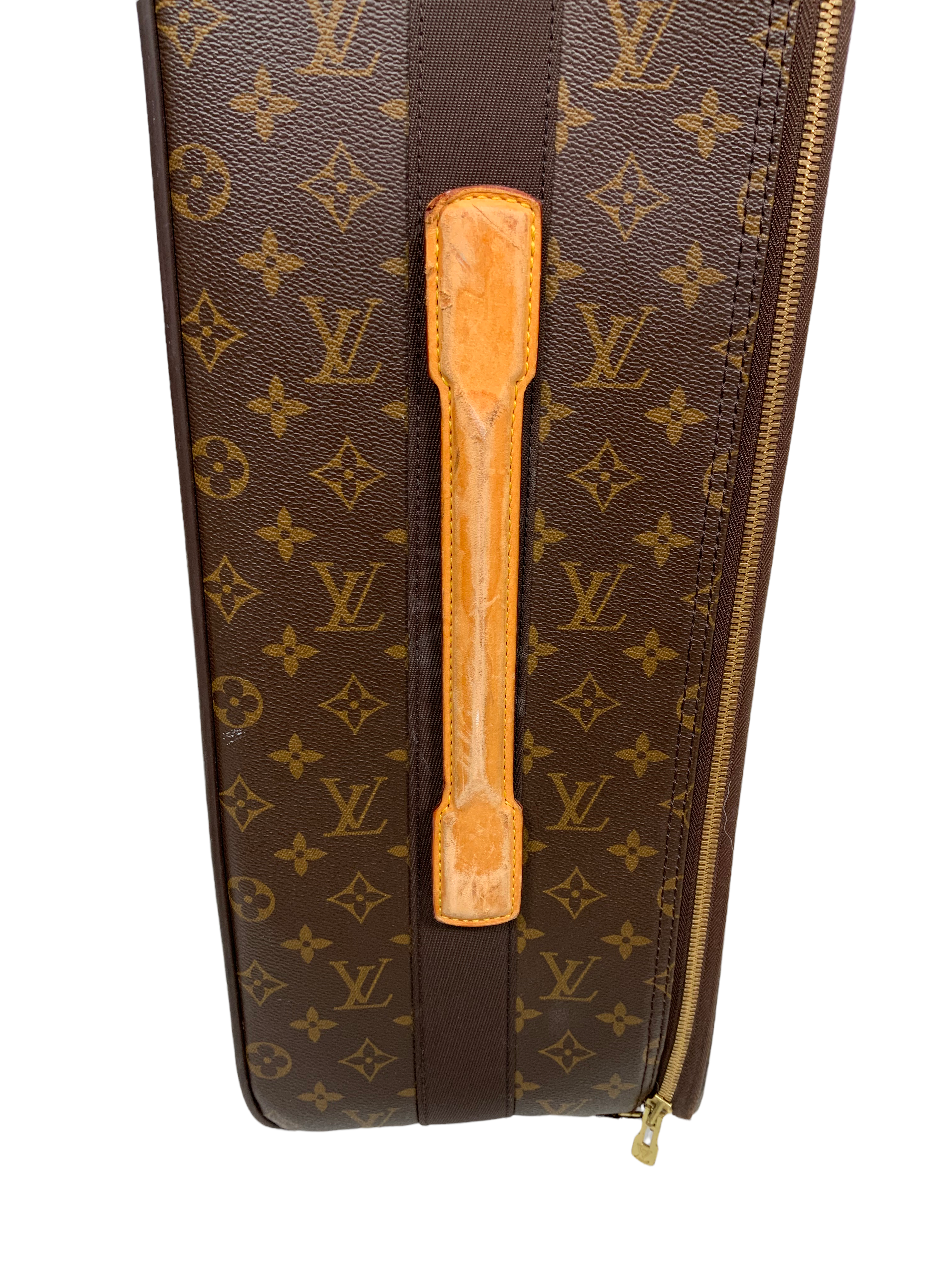 Louis Vuitton Pegase 50 Monogram Canvas Rolling Suitcase - Luxury Spinner Luggage for Business Travel & Vacation | Durable Carry-On Bag for Airplane & Train Trips
