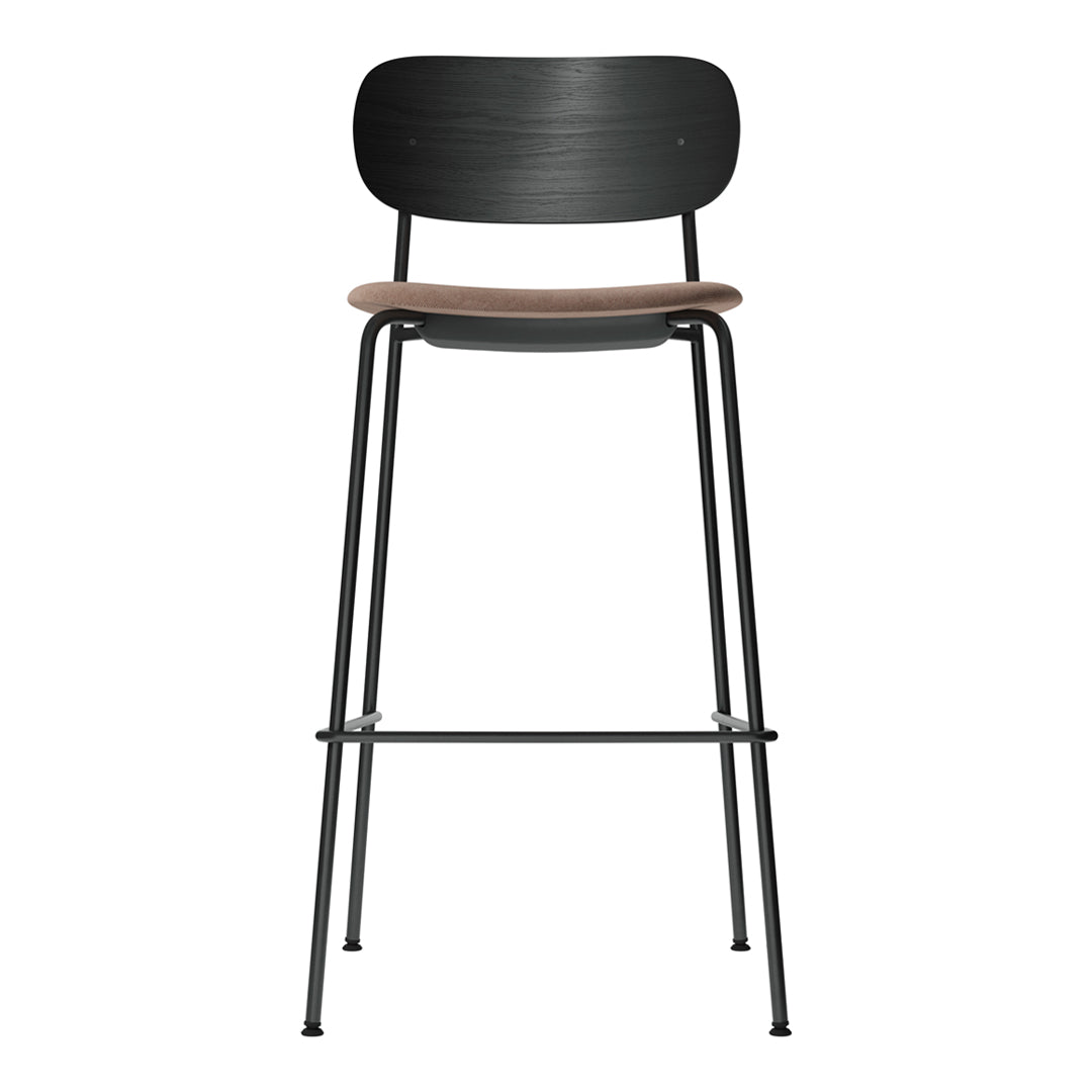 Co Bar Chair with Upholstered Seat - Modern Counter Height Stool for Kitchen Island, Bar, and Dining Room - Comfortable & Stylish Seating Solution