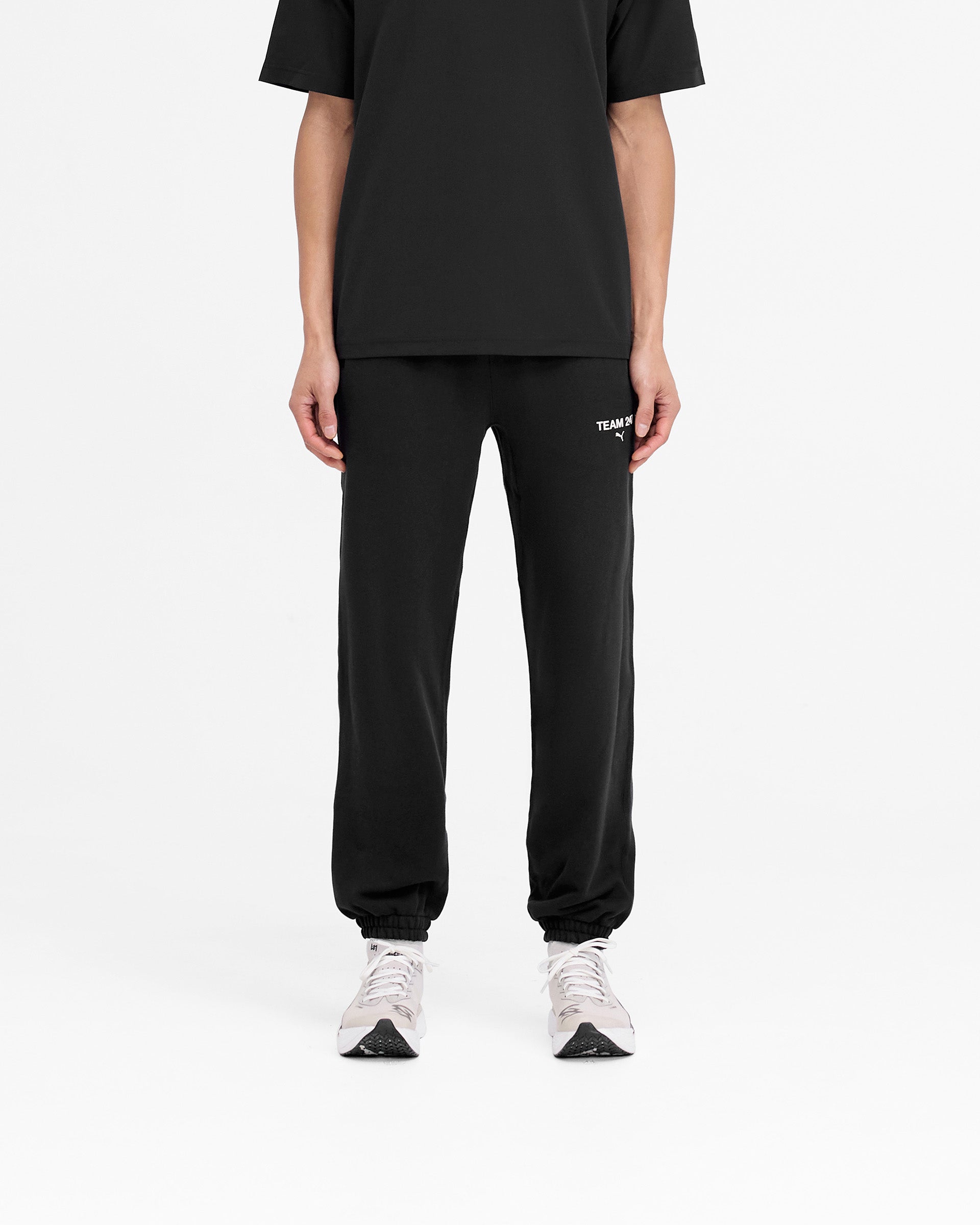 PUMA Men's Classic 247 Sweatpants - Black | Comfortable Joggers for Running, Gym & Lounge Wear