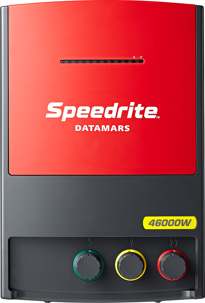 Speedrite 46000W Electric Fence Charger for Livestock - Heavy Duty Main Power Energizer with Remote Control - Perfect for Farms, Ranches & Large Animal Containment Areas