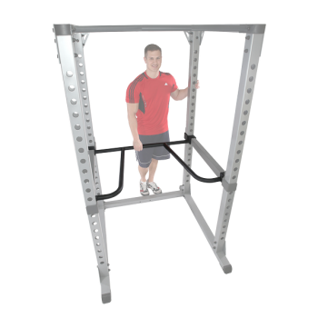 DR378 Power Rack Dip Attachment - Heavy Duty Pull Up Bar for Home Gym Strength Training - Perfect for CrossFit, Weightlifting & Bodybuilding Workouts