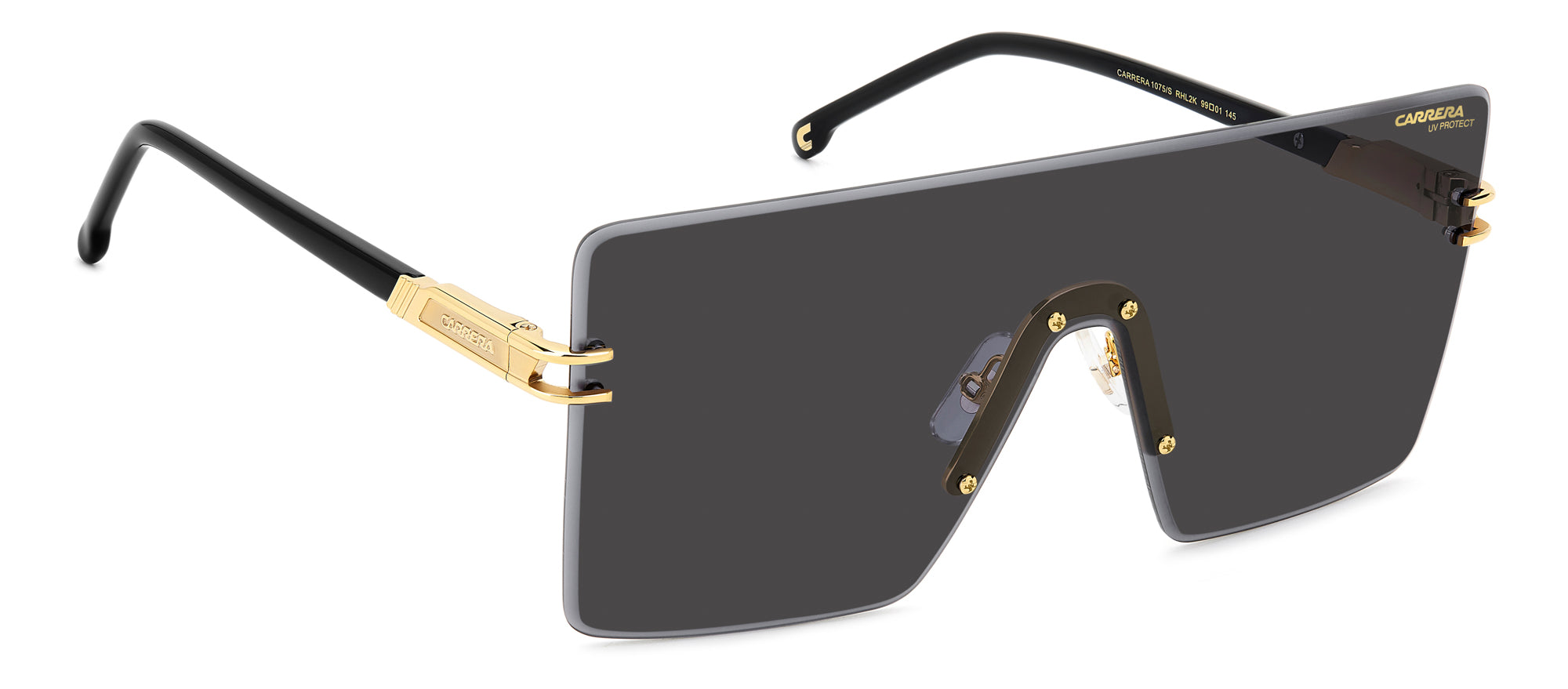 Carrera 1075 S Sunglasses - Polarized UV Protection Aviator Style for Men & Women - Perfect for Driving, Outdoor Sports & Fashion Accessories