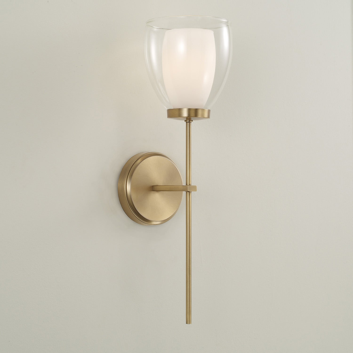 Anderson Sconce Wall Light - Modern Plug-in Wall Sconce with Adjustable Arm for Bedroom, Living Room & Hallway Lighting