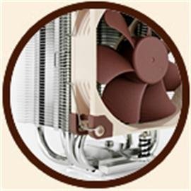Noctua NH-U9S Premium CPU Cooler - 125mm PWM Fan - Compatible with Intel LGA 2011/1156/1155/1150 & AMD AM2+/AM3+/FM1/FM2+ Sockets - High Performance Cooling for Gaming PCs & Workstations