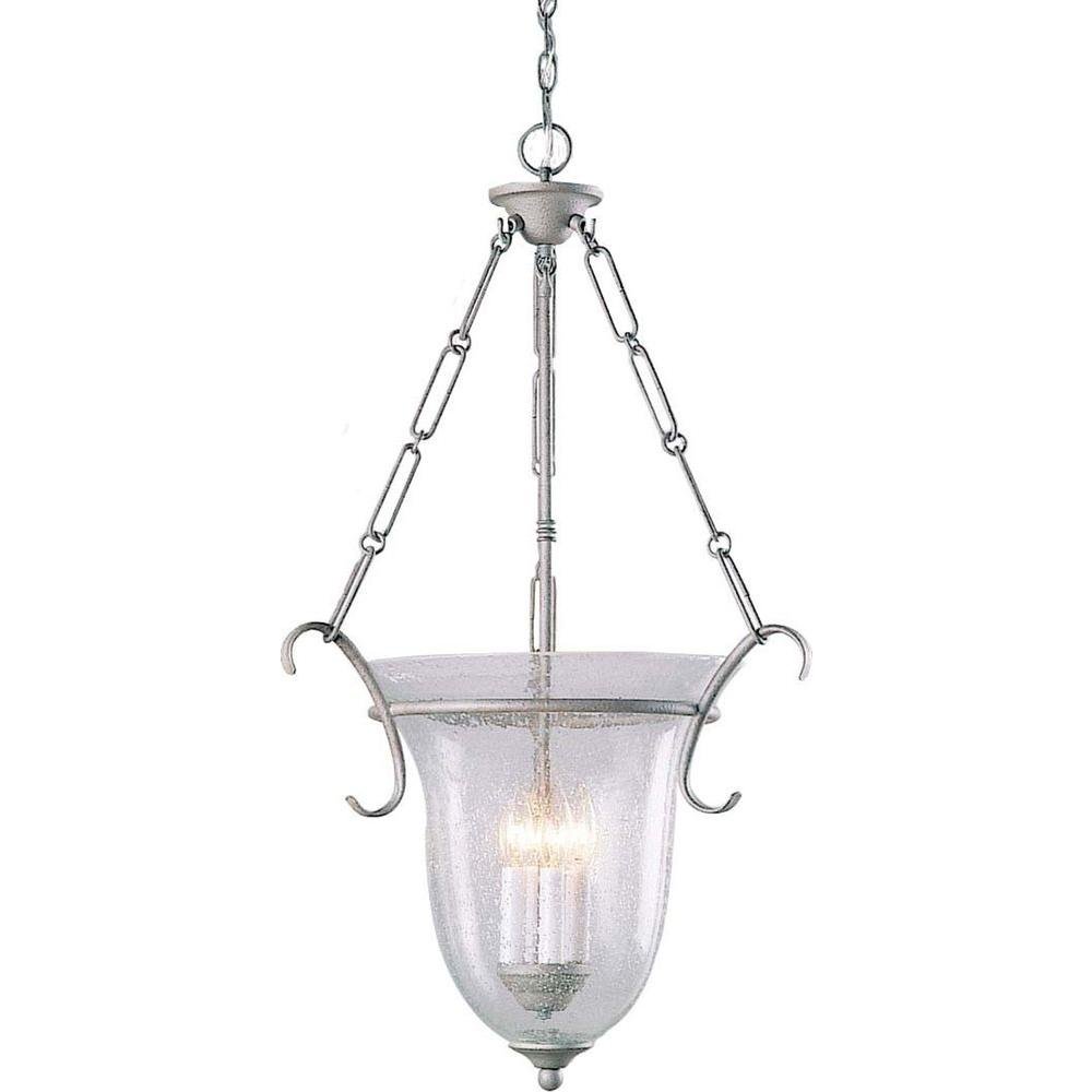 Lenor 4-Light Platinum Rust Industrial Style Ceiling Pendant Light Fixture - Perfect for Kitchen Island, Dining Room or Bedroom Lighting