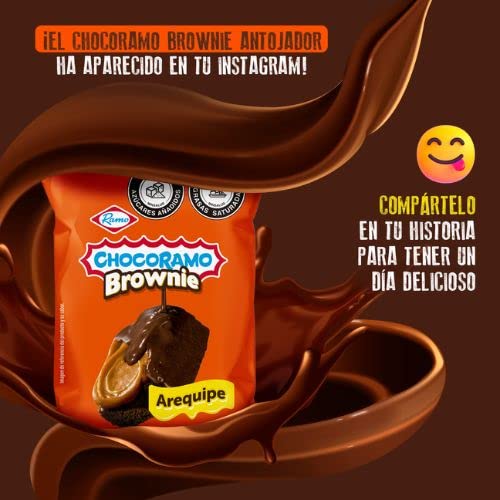 Chocoramo Brownie (2-Pack) - Colombian Snack for Dessert & Travel