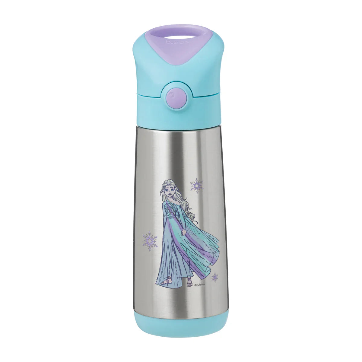 b.box Insulated Stainless Steel Drink Bottle 500ml - Leak Proof, Keeps Drinks Cold for 24 Hours - Perfect for School, Gym, Hiking & Outdoor Activities