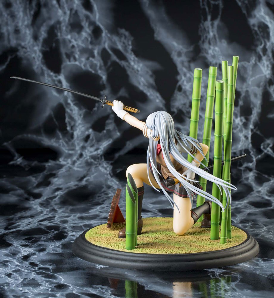Ikki Tousen Choun Shiryu 18 Scale PVC Anime Figure - Collectible Japanese Manga Character Statue for Display & Home Decor