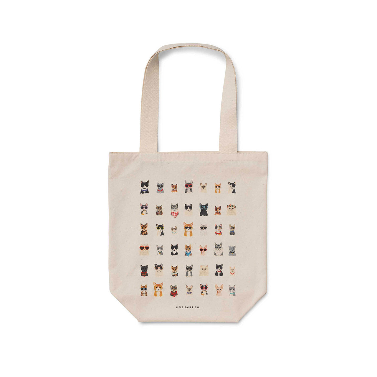 Stylish Cool Cats Canvas Tote Bag - Durable Eco-Friendly Cotton Shopping Bag for Women - Perfect for Groceries, Beach Trips & Daily Use