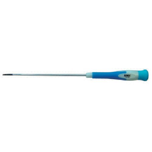 ANEX Precision Screwdriver Set - 3-Piece Negative Super Fit Screwdrivers (No. 3523, 150mm) for Electronics Repair, Jewelry Making & Small Appliance Maintenance