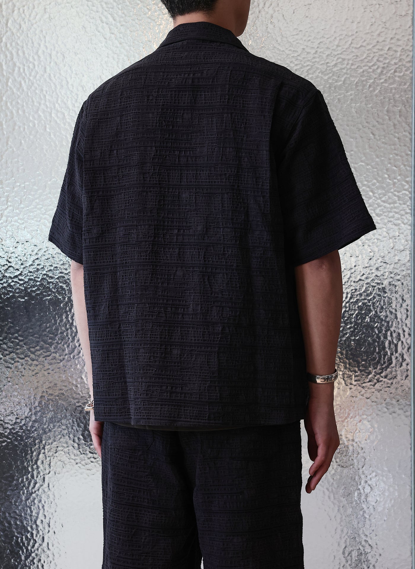 Breathable Cotton Linen Open Collar Shirt for Men - Casual Summer Button Down Shirt for Outdoor Activities & Travel