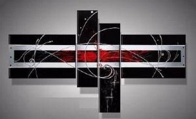Large Abstract Canvas Wall Art Paintings for Bedroom Decor - Modern Black Wall Art for Sale Online | Perfect for Living Room, Office & Home Interior Design