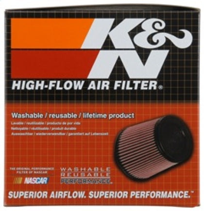 K&N High Performance Air Filter - 3 Inch Inlet, 6 Inch Flange ID, 5.125 Inch Base OD, 5 Inch Top OD - Perfect for Car & Truck Engine Upgrades
