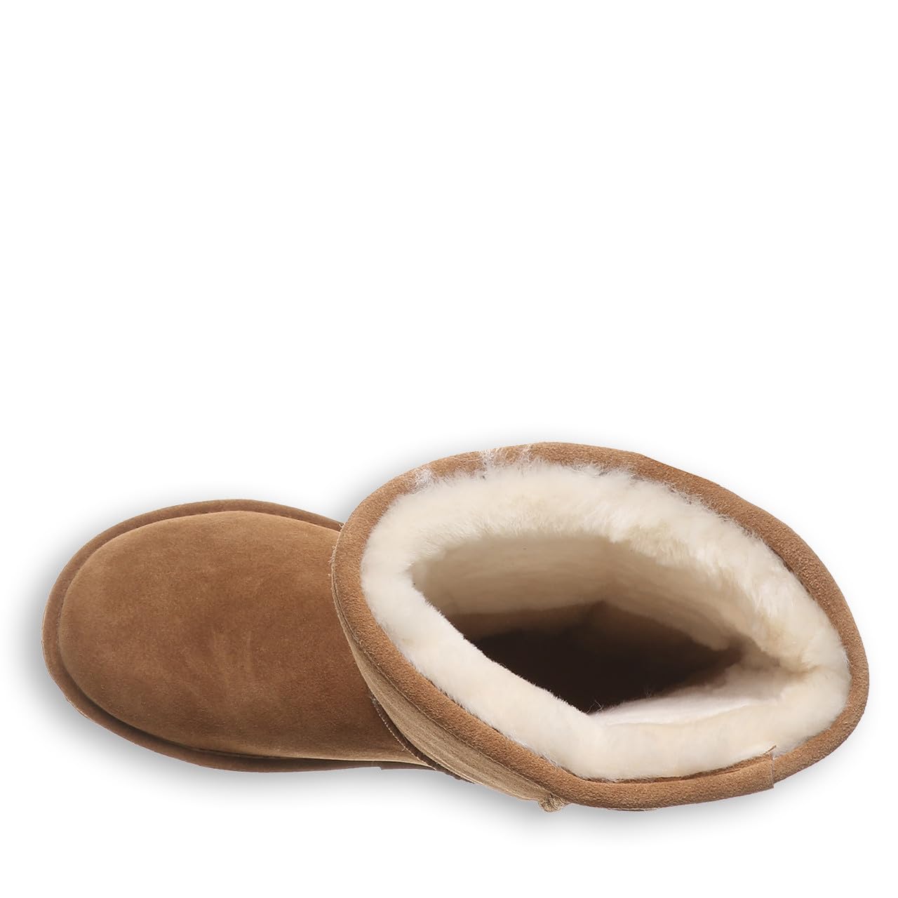 BEARPAW Women's Elle Tall Wide Winter Boots - Classic Suede Slip-On Ankle Booties for Women | Warm & Comfortable Snow Boots in Multiple Colors | Perfect for Cold Weather, Snow Days & Casual Outfits