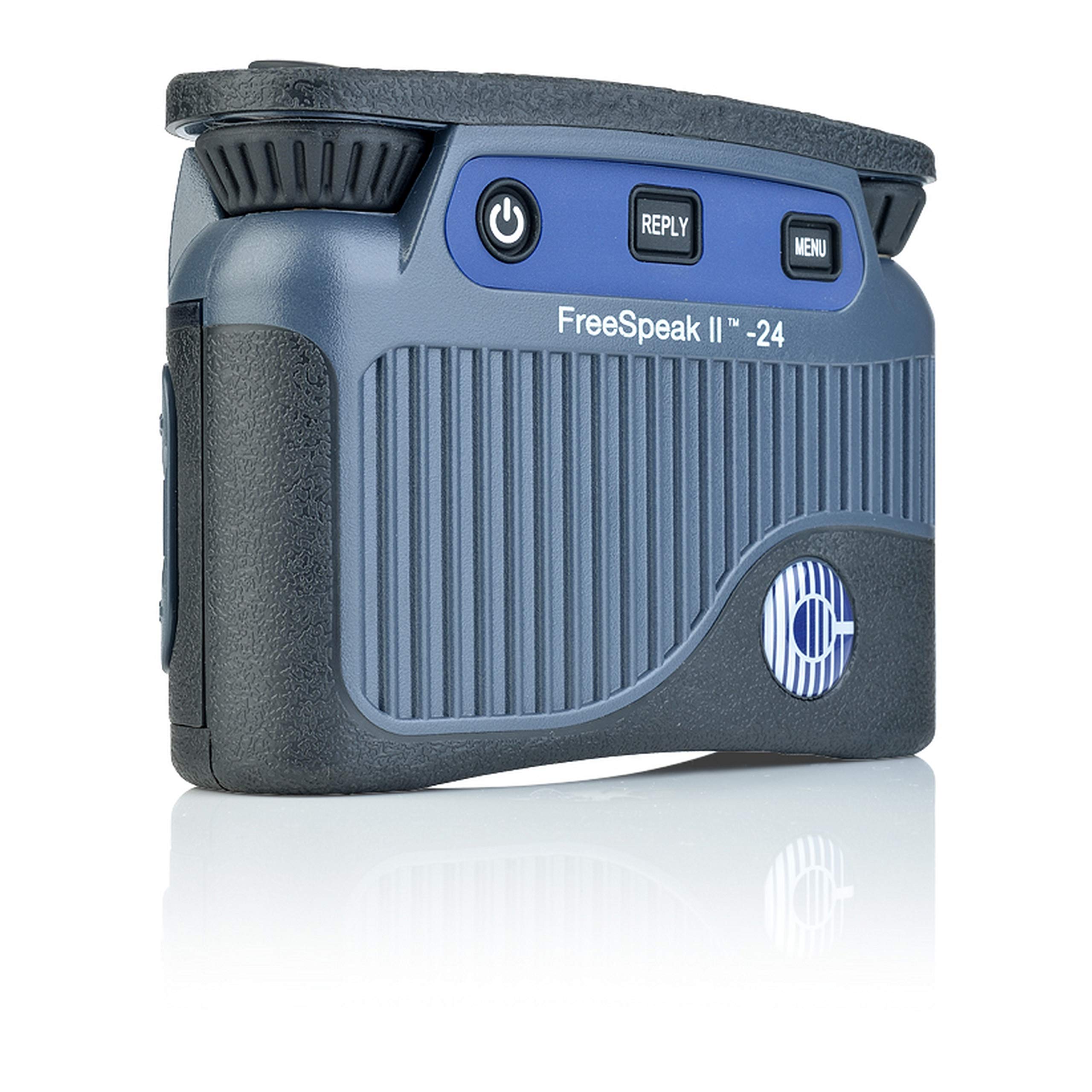 Clear-Com FSII-BP24-X7 FreeSpeak II 2.4GHz Digital Wireless Beltpack with XLR-7M Headset Connector - Professional Wireless Intercom System for Theater, Broadcast & Live Events
