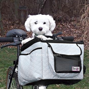 Silver Buddy Bike Basket - Durable & Stylish Front or Rear Bicycle Basket for Groceries, Picnics & Commuting