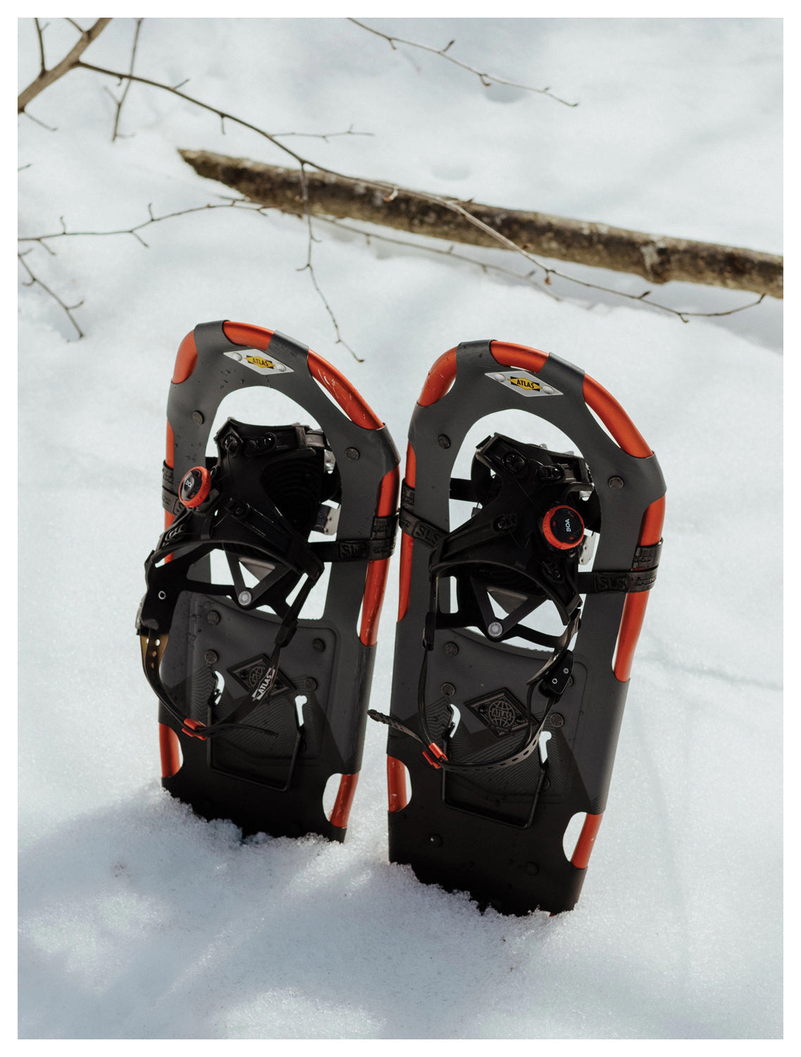 Atlas Treeline 30 Snowshoes for Men & Women - Lightweight Aluminum Frame for Winter Hiking & Backpacking - Perfect for Snow Trails & Mountain Adventures