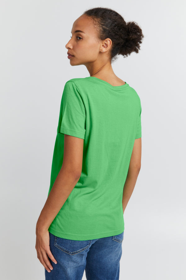 Kennedy T-Shirt for Men & Women | Kelly Green Cotton Crewneck Tee | Casual Wear, Street Style, Everyday Outfit