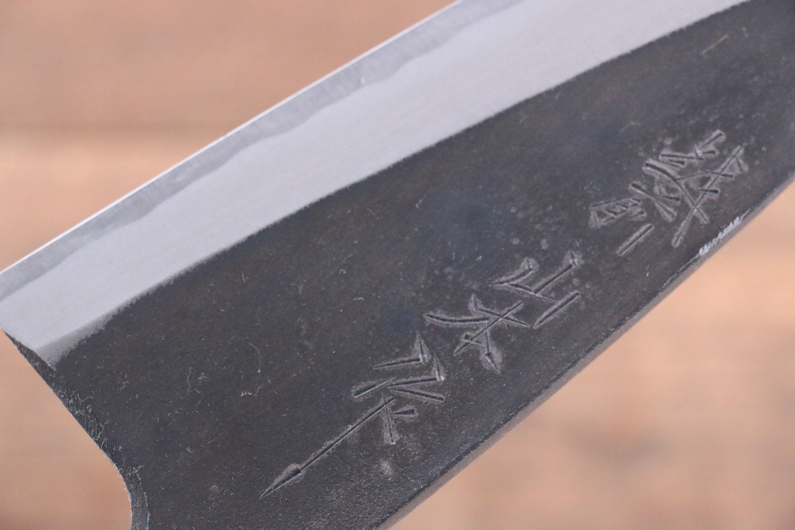 Premium Nao Yamamoto White Steel No.1 Kurouchi Deba Knife 150mm with Bubinga Wood Handle - Japanese Chef Knife for Sushi, Fish Filleting & Meat Cutting