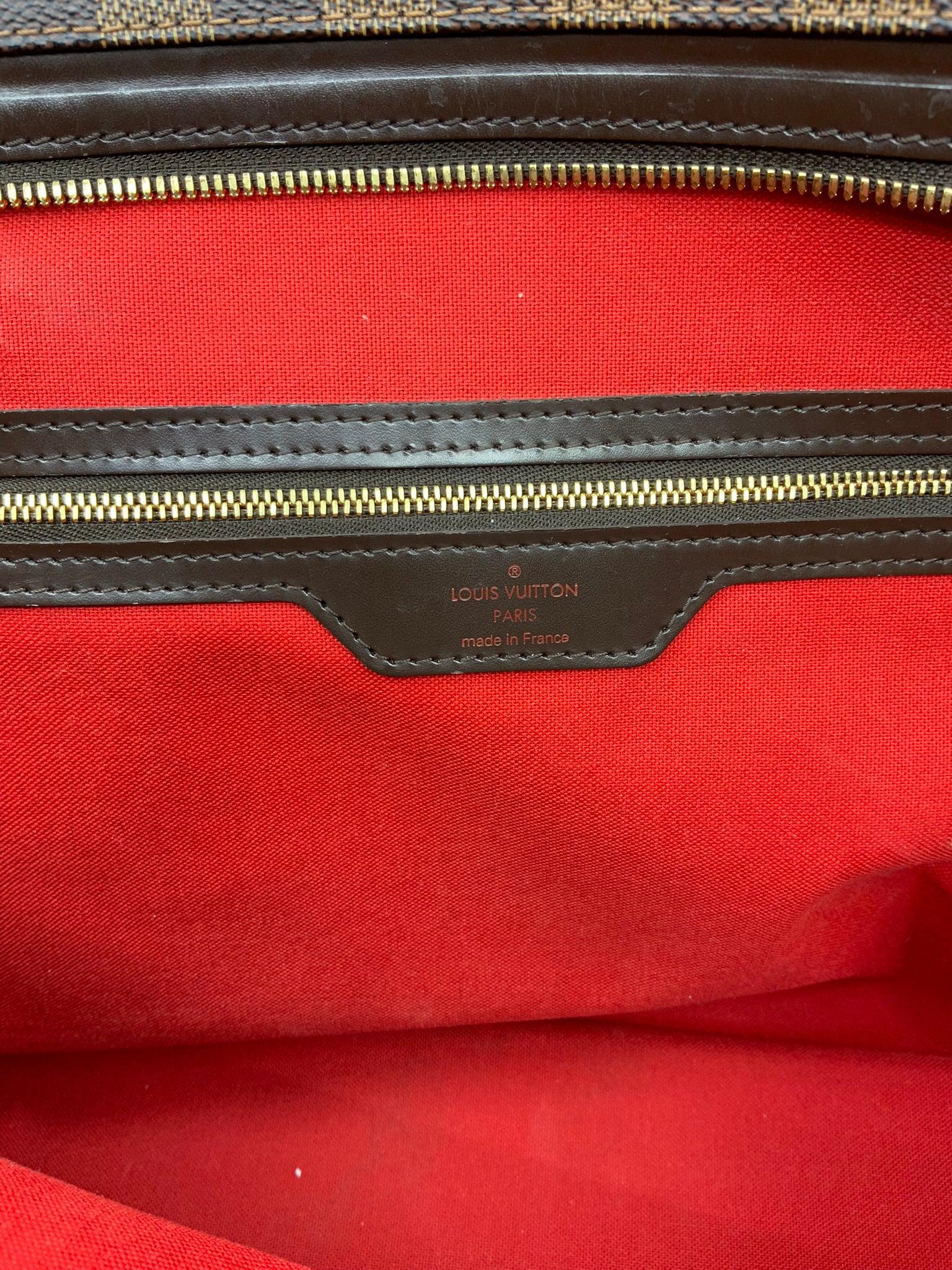 Authentic Louis Vuitton Damier Ebene Chelsea Tote Bag for Women | Luxury Designer Handbag | Perfect for Work, Travel & Everyday Use