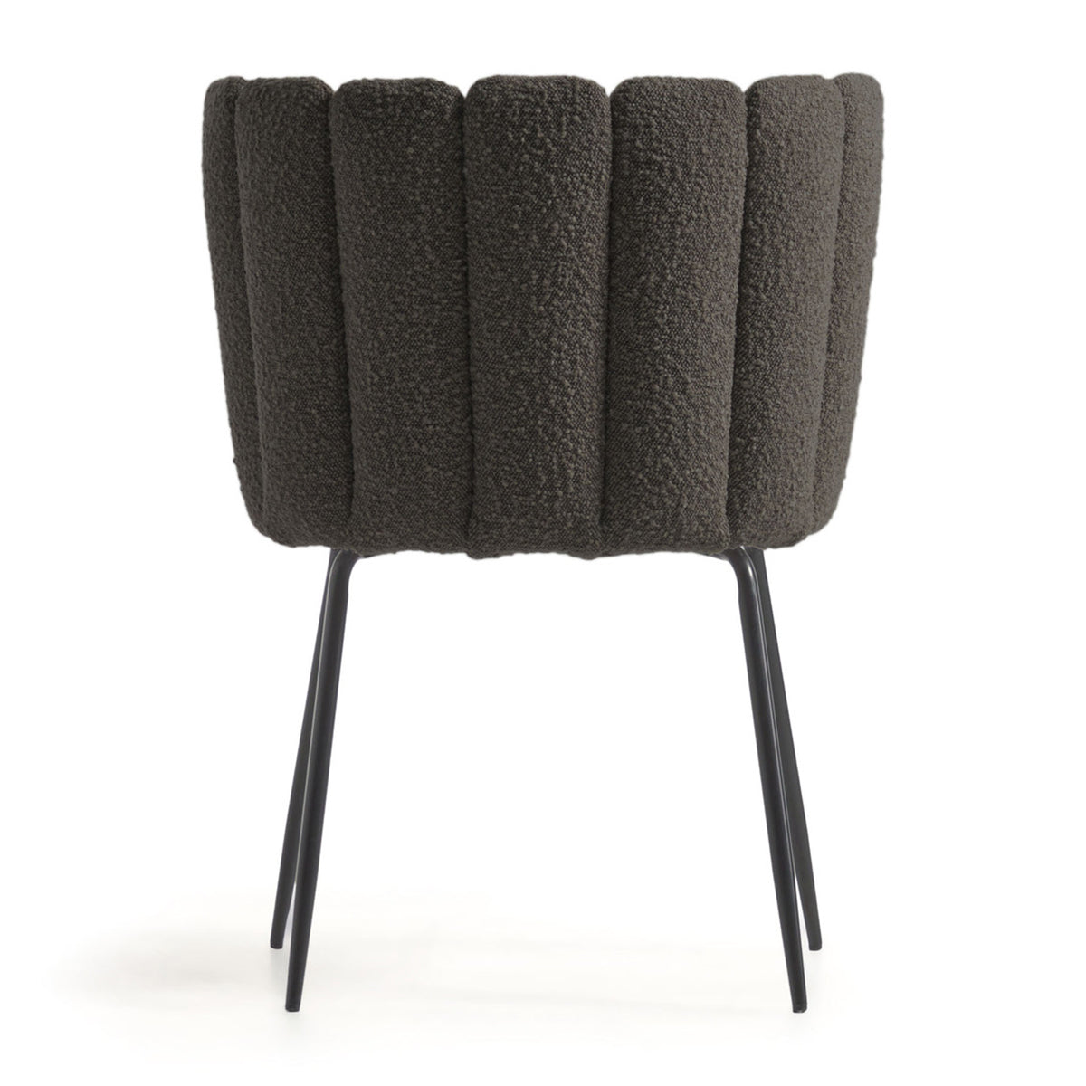 Aniela Boucle Dining Chair - Modern Upholstered Accent Chair for Kitchen, Dining Room & Office - Comfortable & Stylish Seating Solution