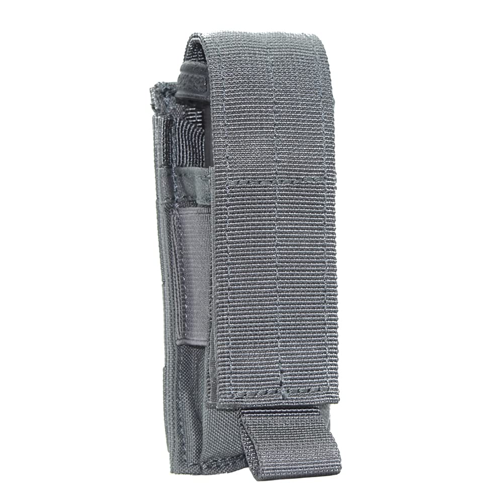 Shellback Tactical MOLLE Pistol Magazine Pouch - Heavy Duty Nylon Handgun Ammo Holder for Glock, Sig Sauer, 1911 | Military & Law Enforcement Tactical Gear | Compact Quick-Access Design for Duty Belts & Vests | Durable Shooting Range & Self-Defense Accessory | Perfect for Combat Training, Hiking, Hunting & Emergency Preparedness | Use Cases: Range Practice, Tactical Missions, Camping, EDC, Home Security & Personal Protection