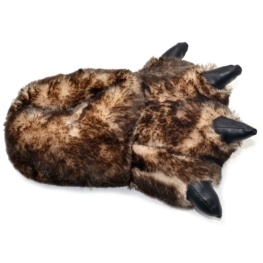 Funny Bear Paw Slippers for Adults & Kids - Cozy Monster Dinosaur Slippers for Boys, Girls & Toddlers - Perfect for Indoor Wear, Home Relaxation & Cute Gifts