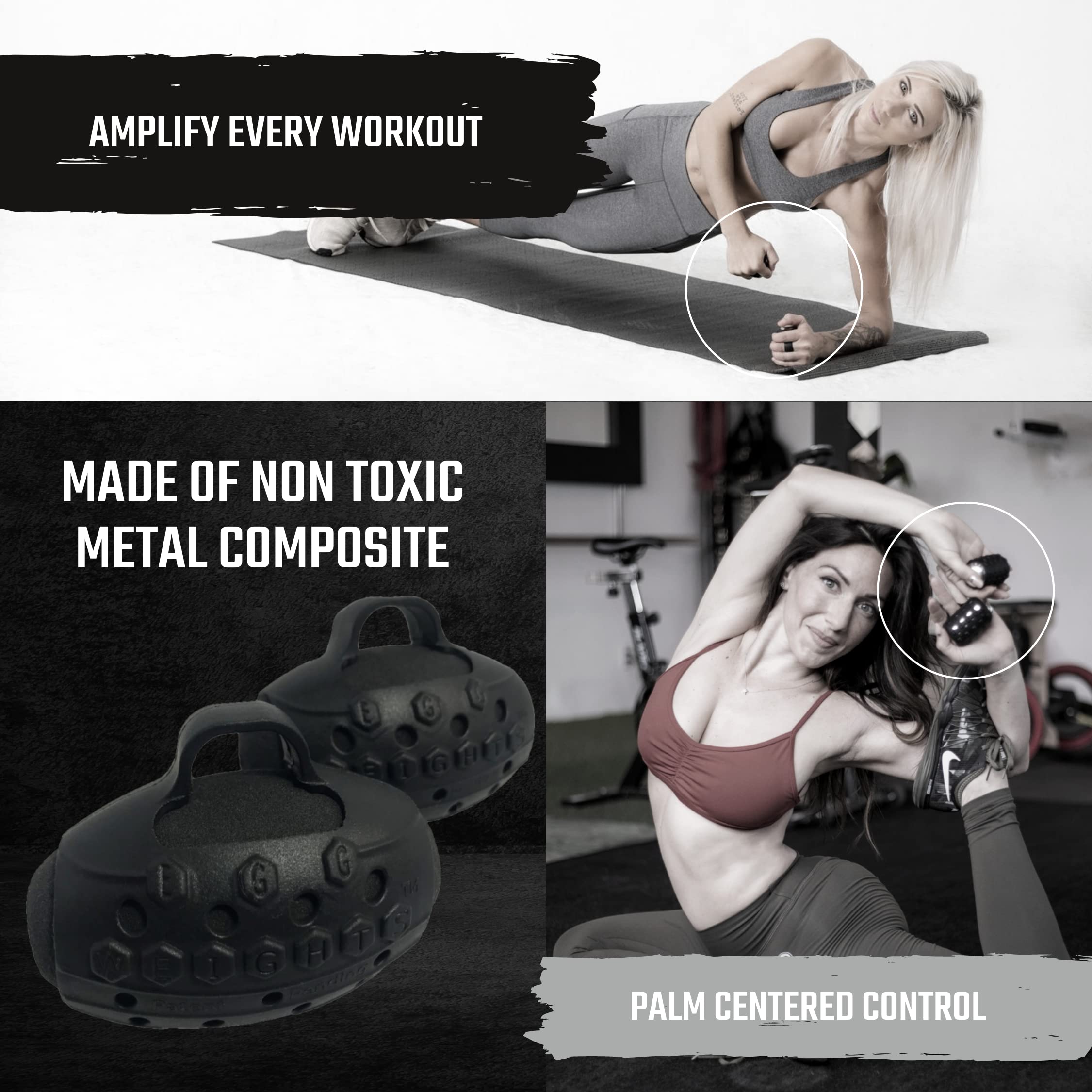 Egg Weights Dumbbell Set for Men & Women – Free Weight Handheld Exercise Equipment for Kickboxing, Shadowboxing, Yoga & Home Workouts – Perfect for Strength Training, Cardio & Fitness Enthusiasts