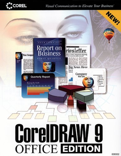 CorelDRAW 9 Office Edition Upgrade - Professional Graphic Design Software for Windows | Perfect for Business Presentations, Marketing Materials & Logo Creation
