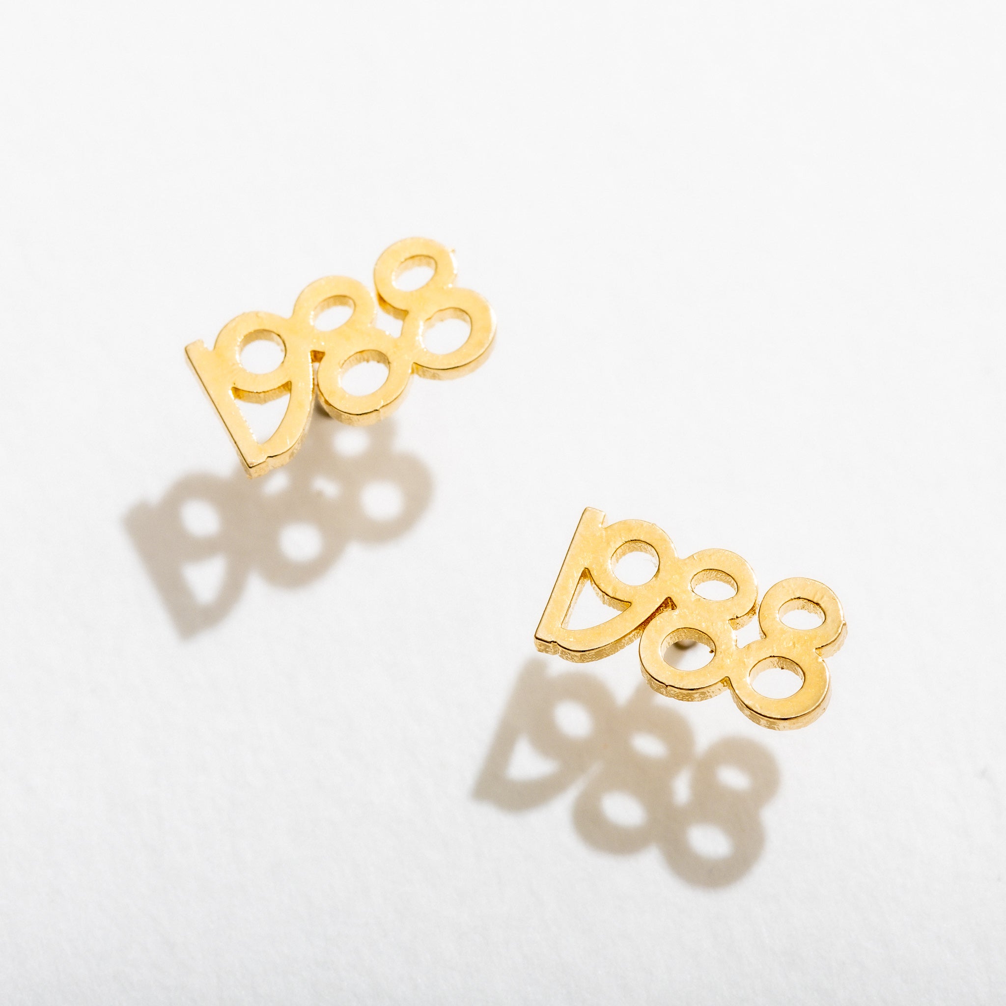 80's Babies Stud Earrings - Vintage Retro Style Punk Rock Jewelry for Women | Perfect for Parties, Concerts & Everyday Wear