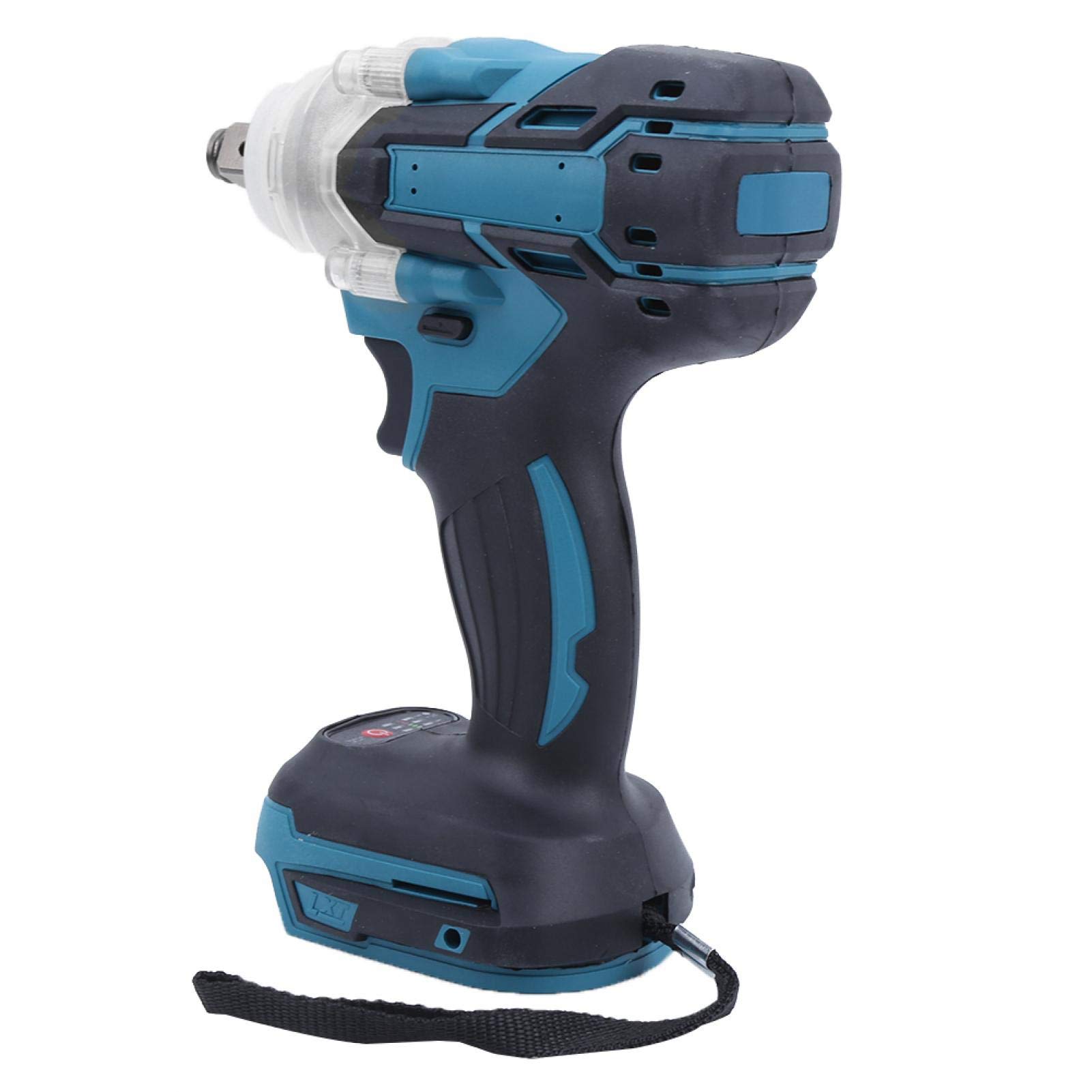 Brushless Electric Wrench - High Torque Tungsten Steel Shaft Power Tool for Construction, Automotive Repair & DIY Projects | Heavy Duty Impact Wrench for Shelves Assembly & Mechanical Work