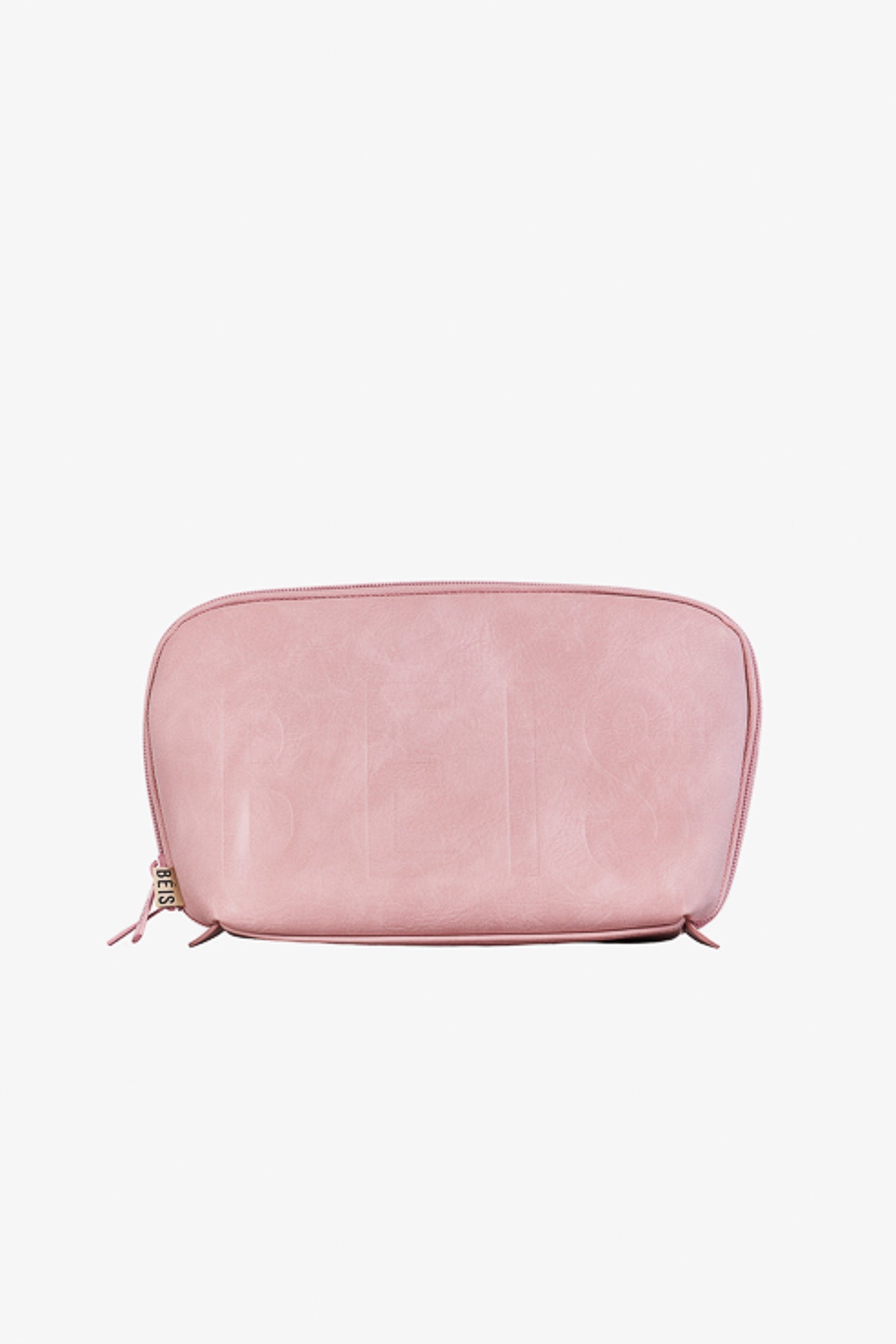 Premium Atlas Pink Cosmetic Pouch Set - Travel Makeup Organizer for Women | Waterproof & Durable Beauty Case for Toiletries, Brushes & Essentials
