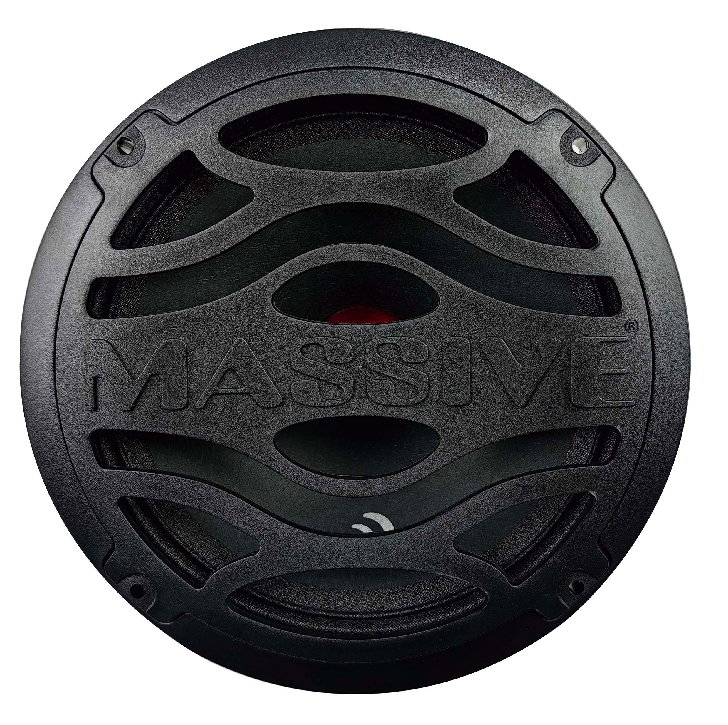 MM6 6.5 Inch 120 Watt 4 Ohm Mid Range Mid Bass Speaker for Car Audio, Home Theater & Studio Sound Systems