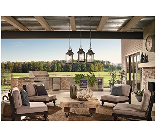 Kichler 49569WZC Single Light Outdoor Wall Sconce - Perfect for Porch, Patio, and Garden Lighting